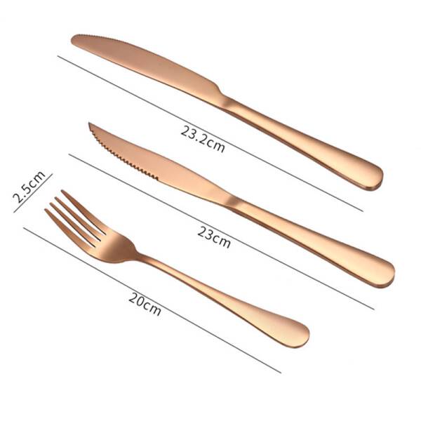 ขาย ชุดช้อนส้อมหลากสี Colorful Cutlery Set ขนาด1