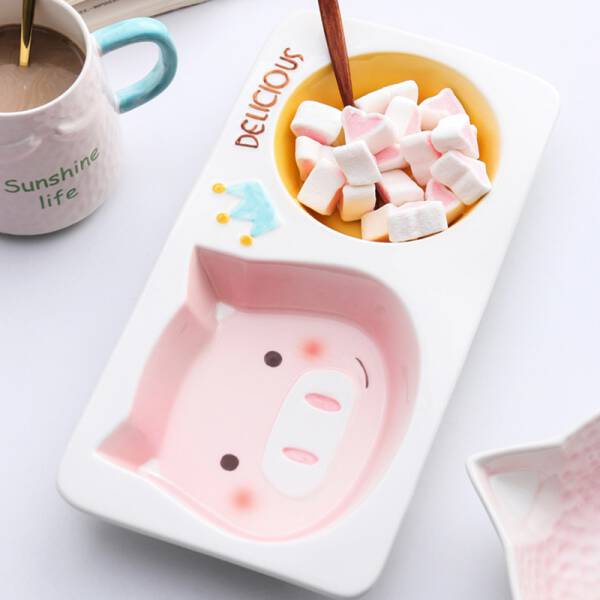 ขาย จานอาหารสำหรับหนูๆ Animal Series Baby Plate ราคา
