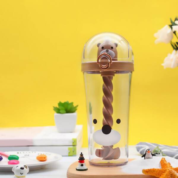 ขาย แก้วน้ำคนได้ Animal Hand Stirring Cup ราคาพิเศษ