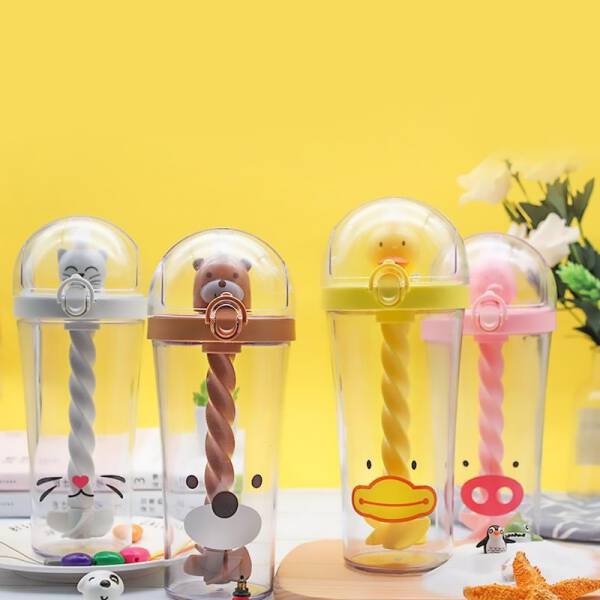 ขาย แก้วน้ำคนได้ Animal Hand Stirring Cup ลดราคา