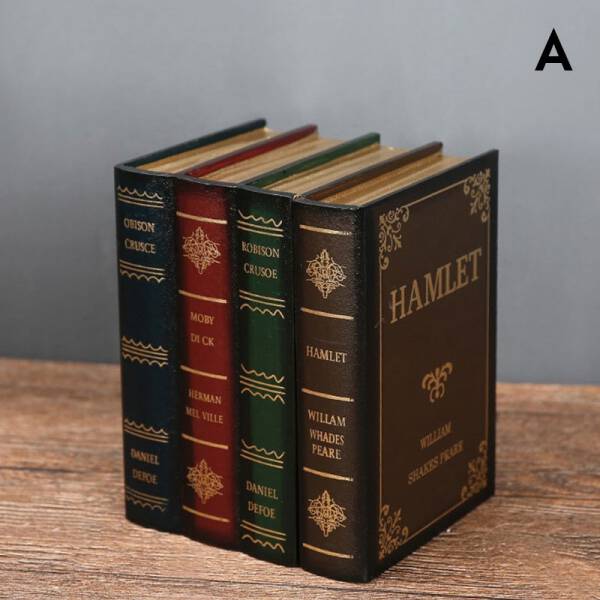 ขาย กล่องใส่ของทรงหนังสือวินเทจ Storage Vintage Box ลดราคา