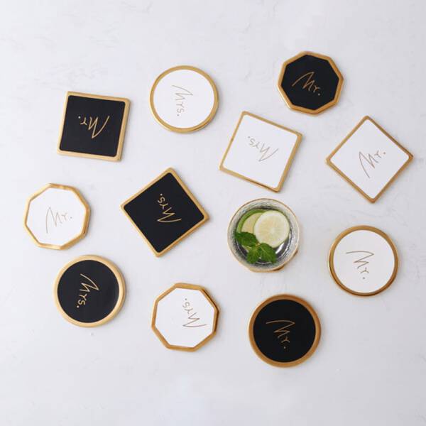 ขาย แผ่นรองแก้วหิน Mr.&Mrs. Coaster ราคา พิเศษ