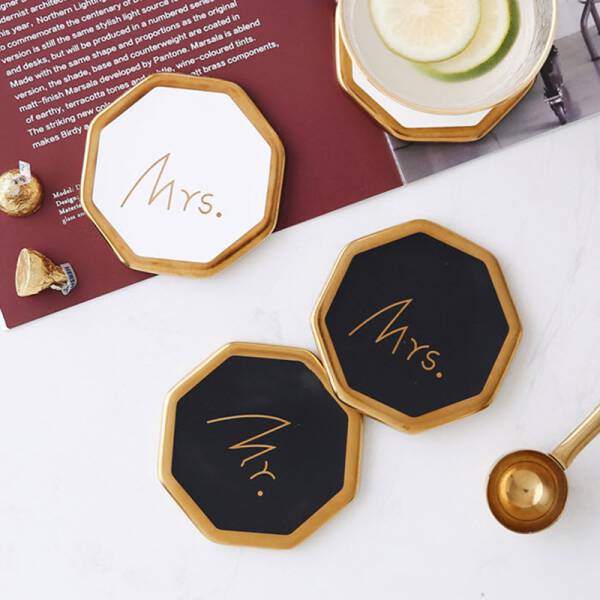 ขาย แผ่นรองแก้วหิน Mr.&Mrs. Coaster พิเศษ ราคา