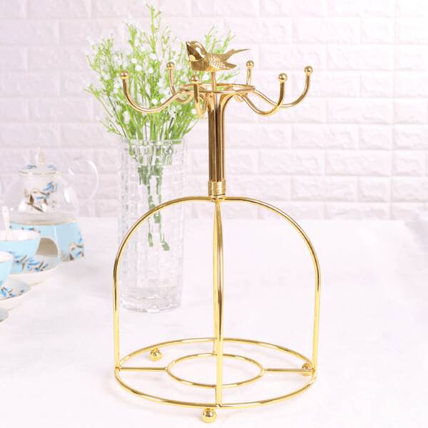 ขาย ชั้นวางจานถ้วยสไตล์ยุโรป Golden Bird Kitchen Holder