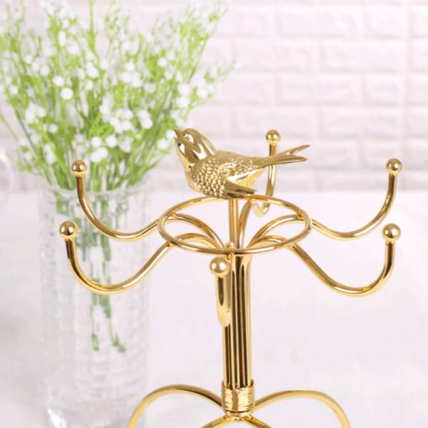 ขาย ชั้นวางจานถ้วยสไตล์ยุโรป Golden Bird Kitchen Holder ลดราคา