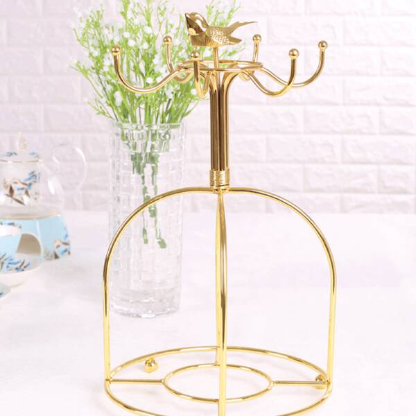 ขาย ชั้นวางจานถ้วยสไตล์ยุโรป Golden Bird Kitchen Holder พิเศษราคา