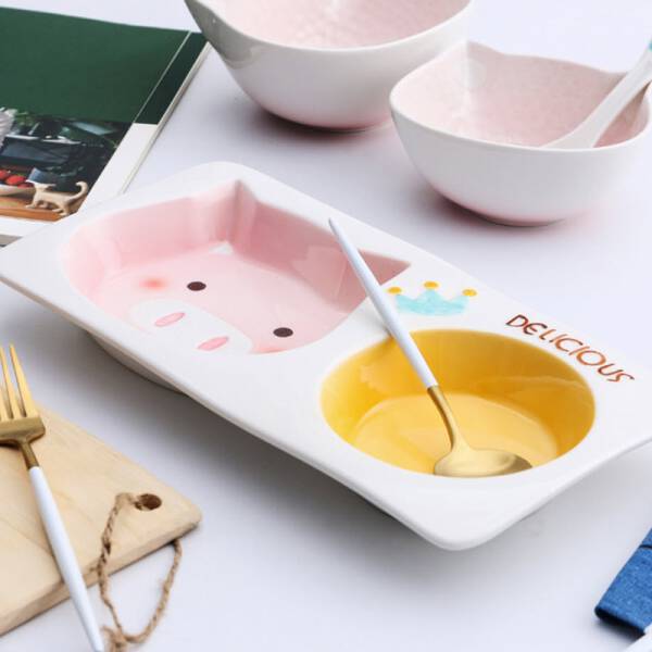 ขาย จานอาหารสำหรับหนูๆ Animal Series Baby Plate ราคา ลดพิเศษ