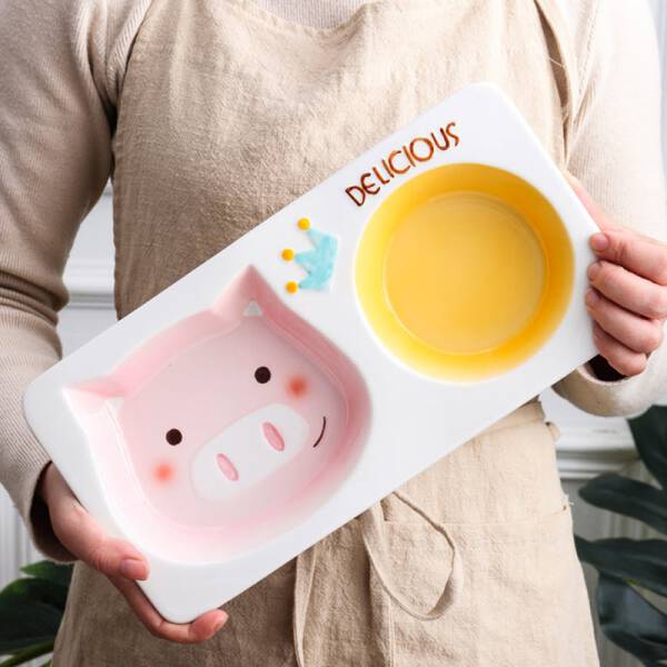 ขาย จานอาหารสำหรับหนูๆ Animal Series Baby Plate พิเศษลด ราคา