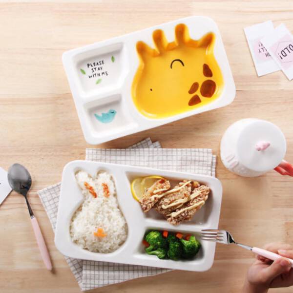 ขาย จานอาหารสำหรับหนูๆ Animal Series Baby Plate ลด ราคา