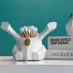 ขาย กล่องเก็บคอนตอนบัด Cat Cotton Bud Holder ราคาพิเศษ