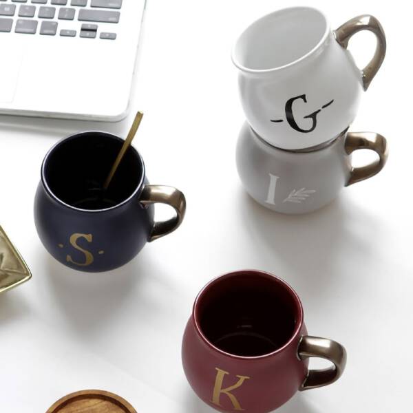 ขาย แก้วเซรามิค Alphabet Cup พิเศษลด