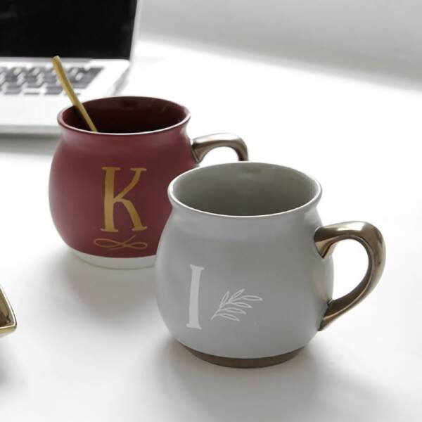 ขาย แก้วเซรามิค Alphabet Cup ราคา ลด