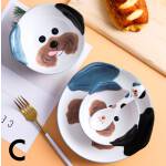 ขาย จานอาหารสำหรับหนูๆ Doggy Ceramic Tableware ราคา