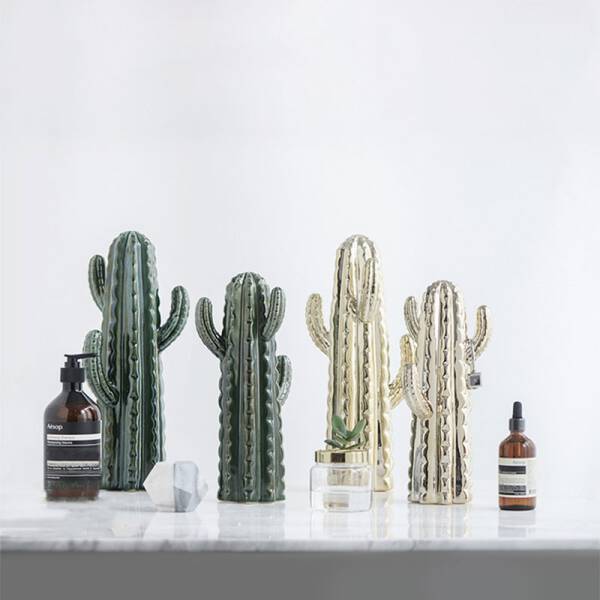 ขาย ต้นกระบองเพชรเซรามิคสำหรับแต่งบ้าน Cactus Decoration ราคา