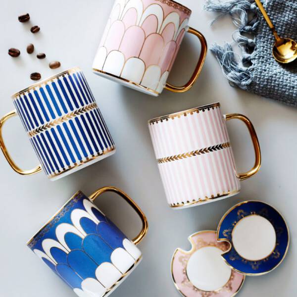 ขาย แก้วสไตล์โมรอคโค Moroccan Golden Mug ราคา ลด