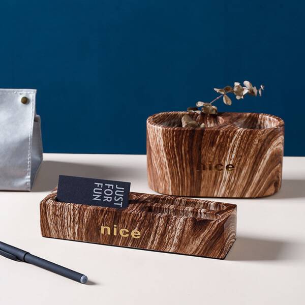 ขาย กล่องใส่นามบัตรหินอ่อน Marble Table Organizer ลดราคา