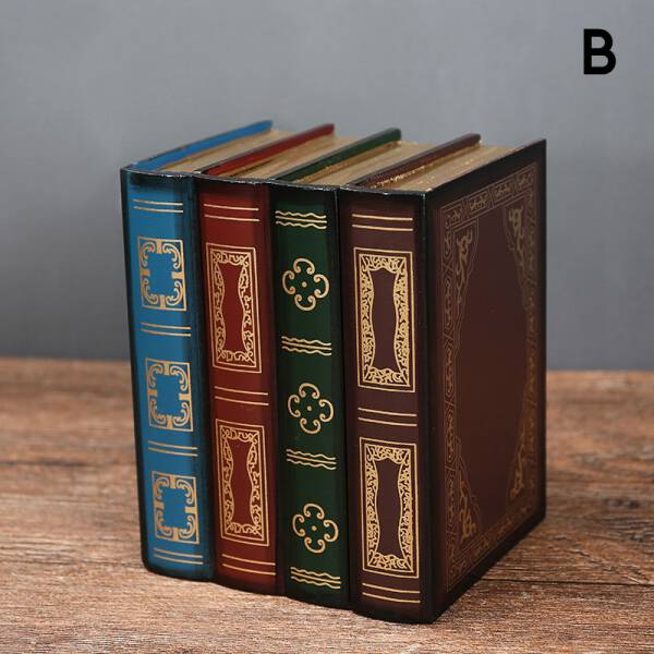 ขาย กล่องใส่ของทรงหนังสือวินเทจ Storage Vintage Box ราคา ลด