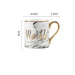 ขาย แก้วเซรามิค Marble Mug ขนาด