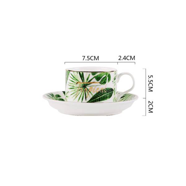 ขาย ถ้วยกาแฟเซรามิค Tropical Ceramic Cup