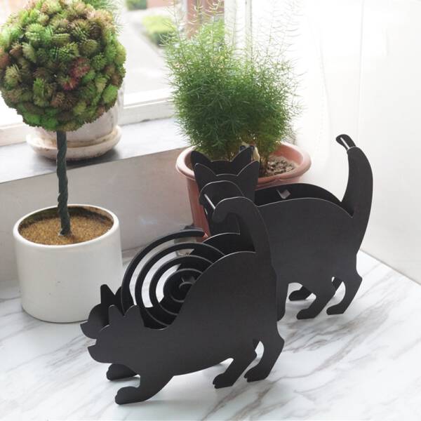 ขาย ชุดแขวนยากันยุงสำหรับทาสแมว Cat Mosquito Coil Holder ราคา