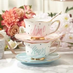 ขาย ชุดชาเซรามิคคู่สุดน่ารัก Your Mine Our Tea Set ลด ราคา