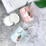 ขาย แก้วกาแฟลายยูนิคอร์น Ceramic Unicorn Mug พิเศษ ราคา