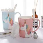 ขาย แก้วกาแฟลายยูนิคอร์น Ceramic Unicorn Mug ราคาลด