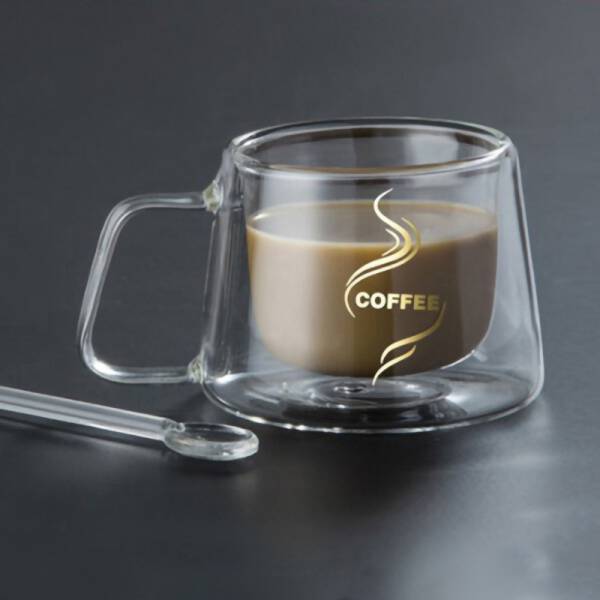 ขาย ถ้วยกาแฟดีไซน์ Double Layer Coffee Cup ราคาลด