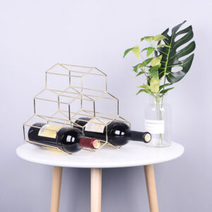 ชั้นวางไวน์ทรงรังผึ้ง - Bee Hive Wine Rack - HomeStudio