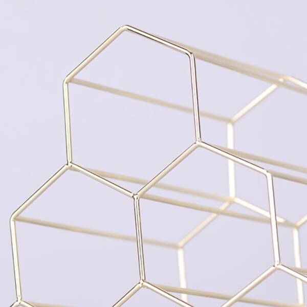 ขาย ชั้นวางไวน์ทรงรังผึ้ง Bee Hive Wine Rack ราคาลด