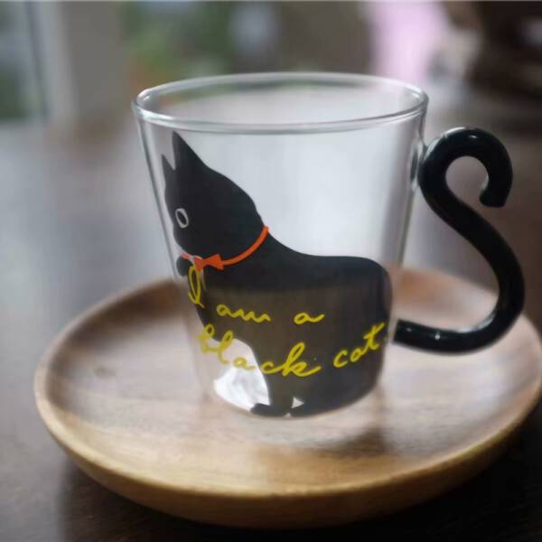  ขาย แก้วกาแฟลายน้องเหมียว Catty Glass ราคา