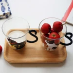  ขาย แก้วกาแฟลายน้องเหมียว Catty Glass ราคาลด
