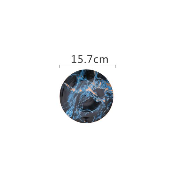 ขาย จานสำหรับตกแต่งลายหินอ่อน Decorative Marble Dish ลด ราคาพิเศษ