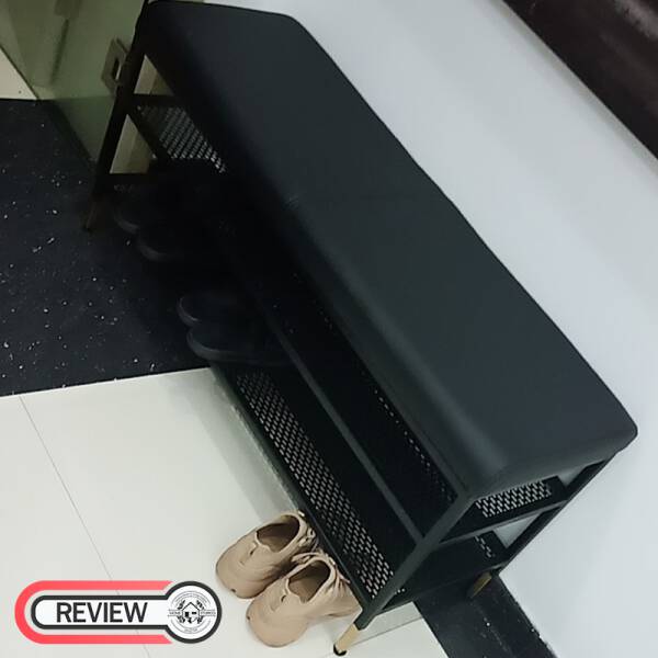 รีวิว เก้าอี้ม้านั่งพร้อมชั้นเก็บรองเท้า