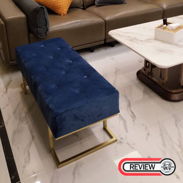 รีวิว ม้านั่งเสริมสำหรับแต่งบ้านสไตล์เรียบหรู
