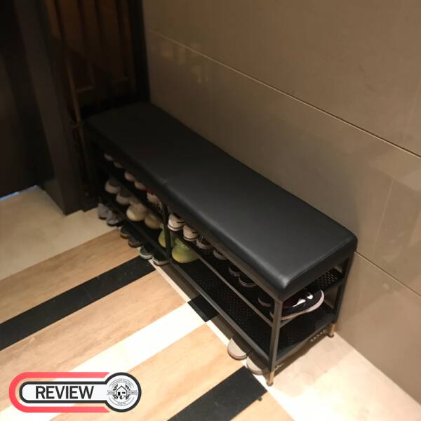 รีวิว เก้าอี้ม้านั่งพร้อมชั้นเก็บรองเท้า