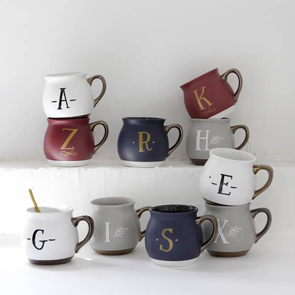 ขาย แก้วเซรามิค Alphabet Cup ลด