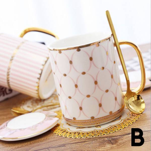 ขาย แก้วสไตล์โมรอคโค Moroccan Golden Mug ราคา ลด