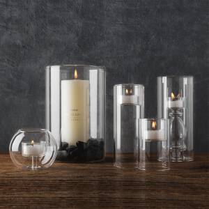 ขาย ชุดเชิงเทียนแก้วสำหรับตกแต่ง Decorative Glass Candle Holder Set ราคา