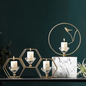 ขาย เชิงเทียนสำหรับตกแต่งบ้าน Creative Nordic Candle Holder ลด พิเศษ