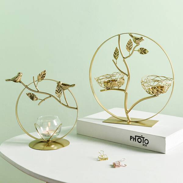 ขาย เชิงเทียนสำหรับตกแต่งบ้าน Bird Candle Holder ราคาลด