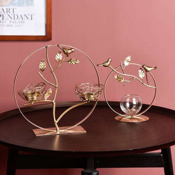 ขาย เชิงเทียนสำหรับตกแต่งบ้าน Bird Candle Holder พิเศษราคา