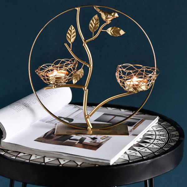 ขาย เชิงเทียนสำหรับตกแต่งบ้าน Bird Candle Holder ราคาลด