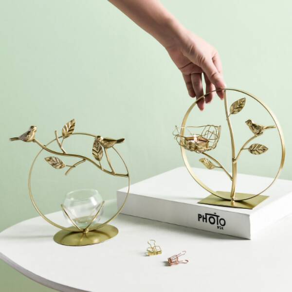 ขาย เชิงเทียนสำหรับตกแต่งบ้าน Bird Candle Holder ลดราคา