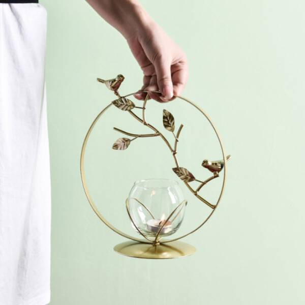 ขาย เชิงเทียนสำหรับตกแต่งบ้าน Bird Candle Holder ลด ราคา