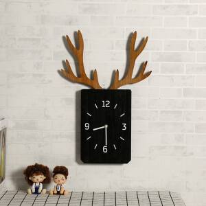 ขาย นาฬิกาแขวนผนังรูปกวาง Deer Clock ราคา