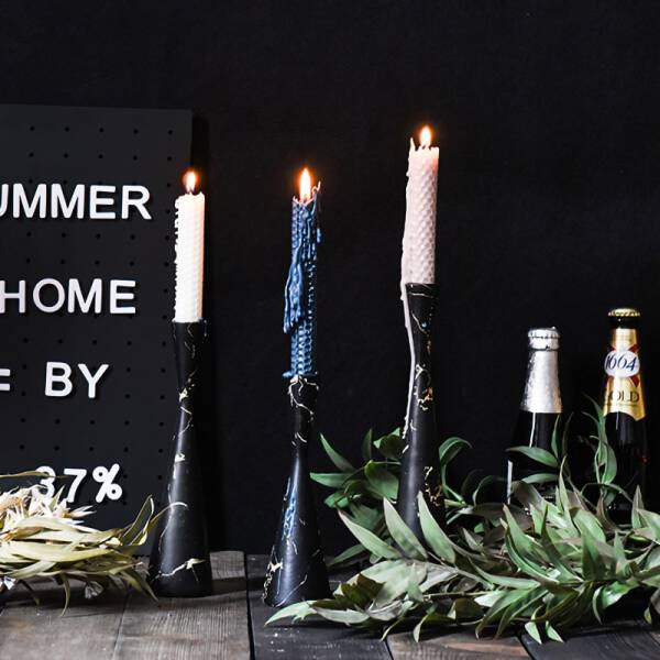 ขาย เซตเชิงเทียนหินอ่อน Marble Candle Holder Set