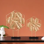 ขาย ใบไม้สีทองประดับบ้าน Golden Decorating Leaf ลด พิเศษ