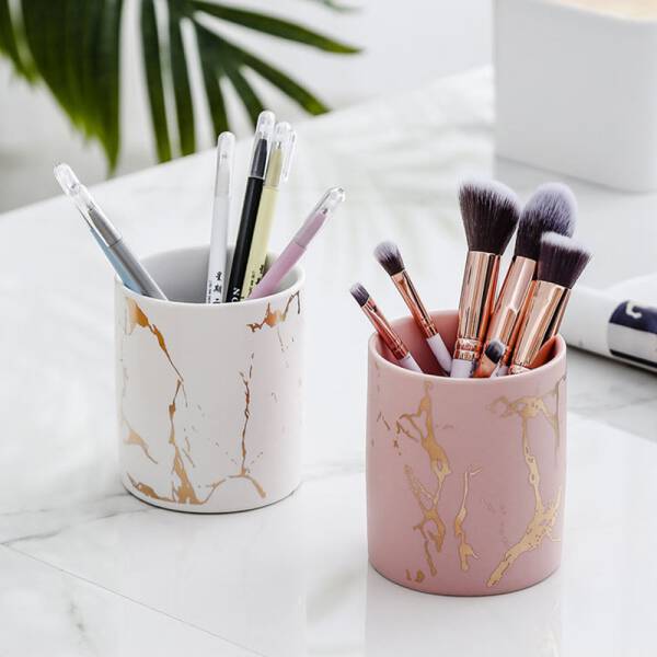 ขาย เทียนหอมพร้อมเชิงเทียนหินอ่อน Marble Scented Candles พิเศษราคา