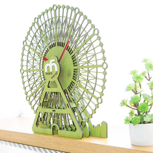 ขาย นาฬิกาไม้ประดับบ้าน Ferris Clock ลด ราคา